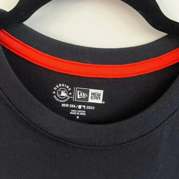 New Houston Astros New Era Short Sleeve Tee Size Medium - Picture 4 of 7